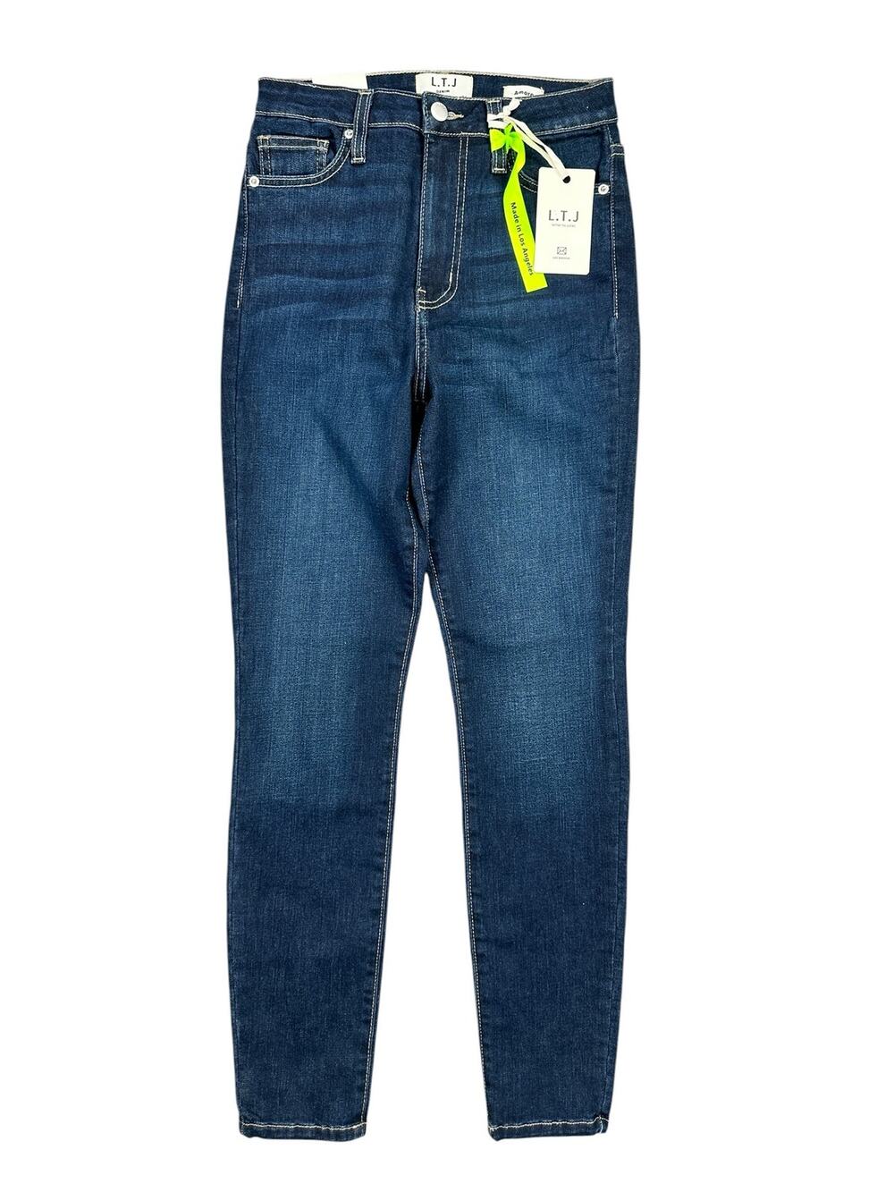 L.T.J.(Letter to Juliet Amore High Rise Skinny Fit Jeans Dark Wash NWT — Size 26